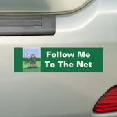 Lacrosse Bumpersticker (Op auto)