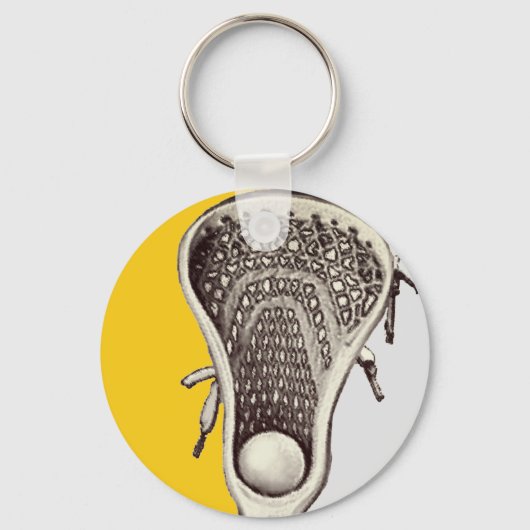 Lacrosse cadeau-sleutelhanger sleutelhanger (Voorkant)