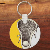 Lacrosse cadeau-sleutelhanger sleutelhanger (Voorkant)