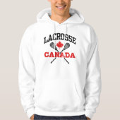 Lacrosse Canada Hoodie (Voorkant)