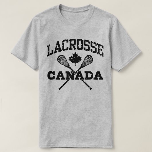 Lacrosse Canada T-shirt (Design voorkant)