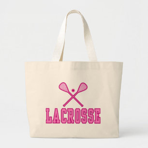 Lacrosse Canvas tassen (roze)