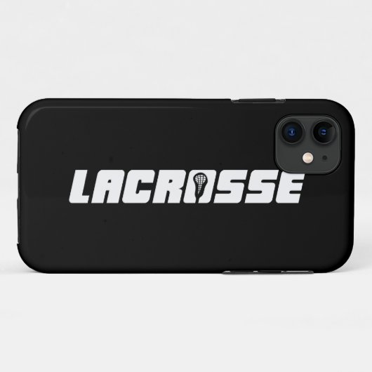Lacrosse Case-Mate iPhone Case (Achterkant (horizontaal))
