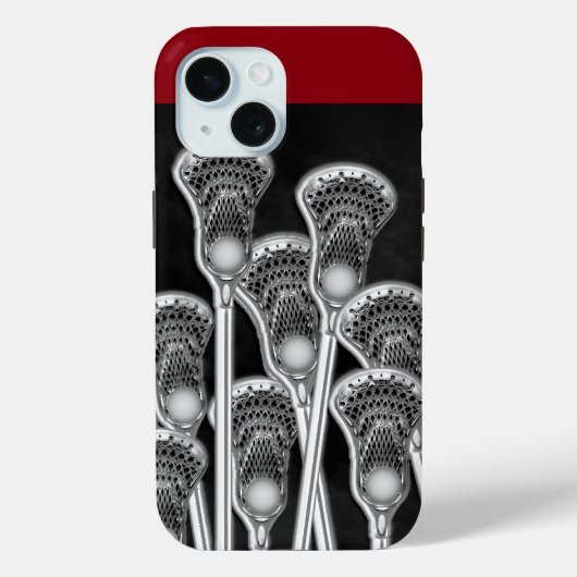 Lacrosse Case-Mate iPhone Case (Achterkant)
