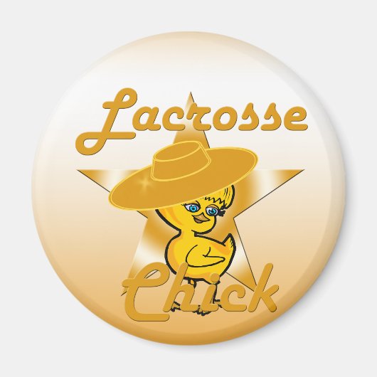 Lacrosse Chick #10 Magneet (Voorkant)