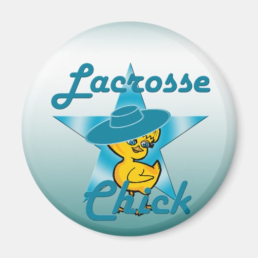 Lacrosse Chick #7 Magneet (Voorkant)