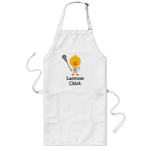 Lacrosse Chick Apron Lang Schort (Voorkant)