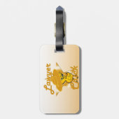 Lacrosse Chick Bagagelabel (Achterkant verticaal)