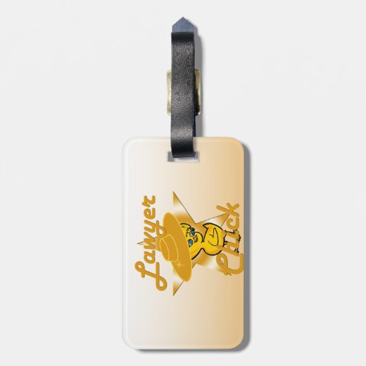 Lacrosse Chick Bagagelabel (Achterkant verticaal)