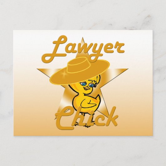 Lacrosse Chick Briefkaart (Voorkant)