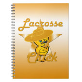 Lacrosse Chick Notitieboek (Voorkant)