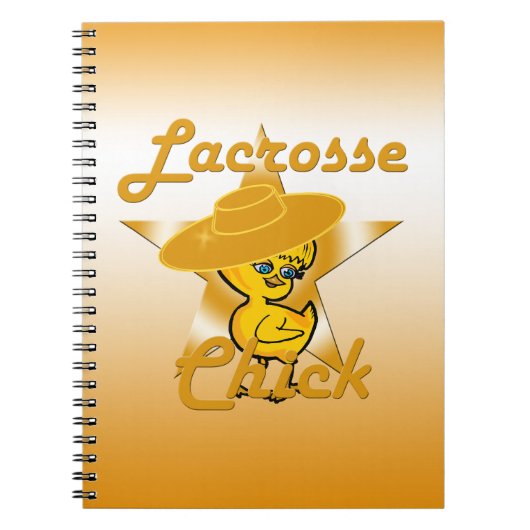 Lacrosse Chick Notitieboek (Voorkant)
