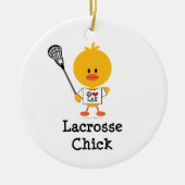 Lacrosse Chick Ornament (Voorkant)