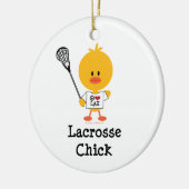 Lacrosse Chick Ornament (Links)