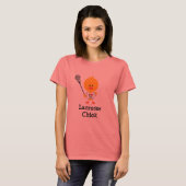 Lacrosse Chick Ringer T-shirt (Voorkant volledig)