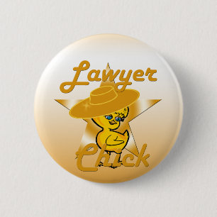 Lacrosse Chick Ronde Button 5,7 Cm