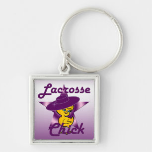 Lacrosse Chick Sleutelhanger