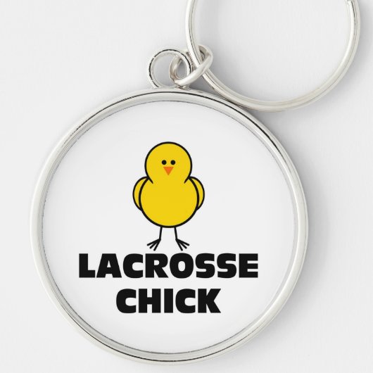 Lacrosse Chick Sleutelhanger (Voorkant)