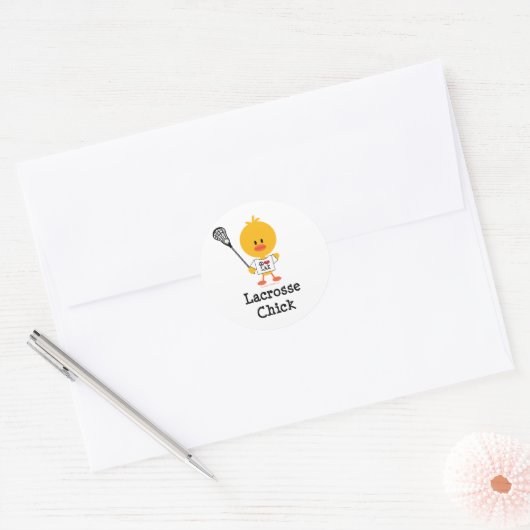 Lacrosse Chick Stickers (Envelop)