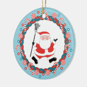 Lacrosse Christmas Collectible 2023 Keramisch Ornament (Links)