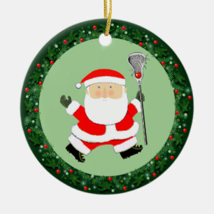 Lacrosse Christmas Collectible 2024 Keramisch Ornament
