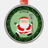 Lacrosse Christmas Collectible 2025 Metalen Ornament (Voorkant)