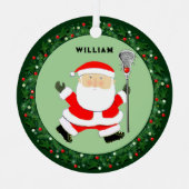 Lacrosse Christmas Collectible 2025 Metalen Ornament (Voorkant)