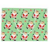 Lacrosse Christmas Holiday Groot Cadeauzakje (Achterkant)