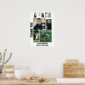 Lacrosse Coach Afscheidsavond Afstuderen Poster (Keuken)