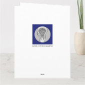 Lacrosse Coach Bedankkaart (Achterkant)