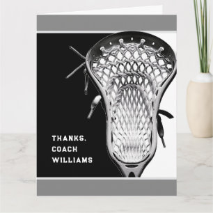 Lacrosse Coach bedankt