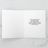 Lacrosse Coach bedankt Kaart (Binnen)