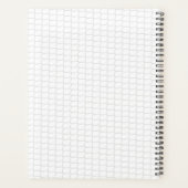 Lacrosse Coach Net Sport Team Kleuren Naam Planner (Achterkant)