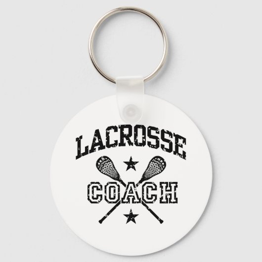 Lacrosse Coach Sleutelhanger (Voorkant)