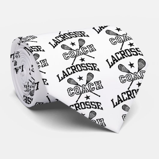 Lacrosse Coach Stropdas (Opgerold)