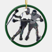 Lacrosse Collectible Keramisch Ornament (Voorkant)