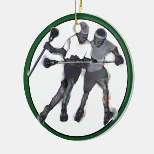 Lacrosse Collectible Keramisch Ornament (Links)