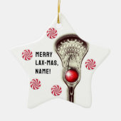 Lacrosse Collectible Keramisch Ornament (Voorkant)