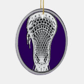 Lacrosse Collectible Keramisch Ornament (Rechts)