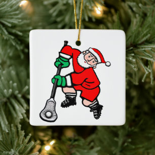 Lacrosse Collectible Keramisch Ornament