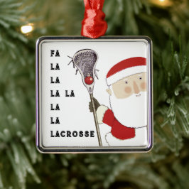 Lacrosse Collectible Metalen Ornament