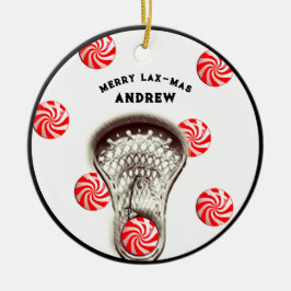 Lacrosse Collectible Metalen Ornament