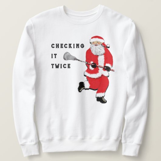 Lacrosse Controle Dubbel Trui (Design voorkant)