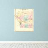 Lacrosse County, Wisconsin Canvas Afdruk (Insitu (Houten vloer))