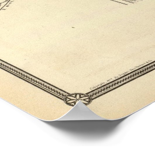 Lacrosse County, Wisconsin Poster (Hoek)