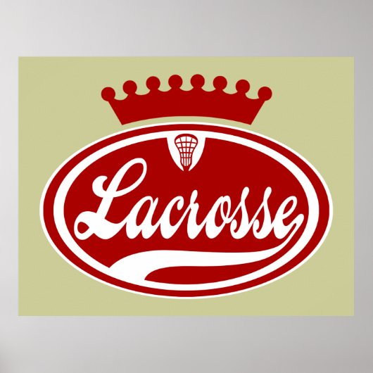 Lacrosse Crown poster (Voorkant)