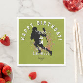 Lacrosse Custom Design Papieren servet (Insitu)