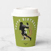 Lacrosse Custom Paper Cups HAMbyWG Papieren Bekers (Achterkant)
