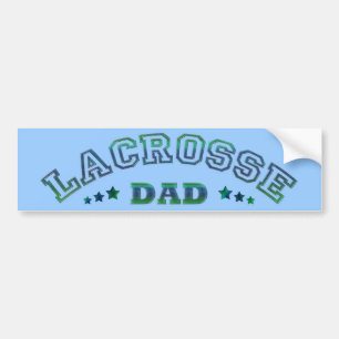 Lacrosse Dad Bumpersticker