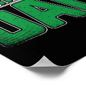 Lacrosse Dad - Lacrosse Kleding en Geschenken Poster (Hoek)